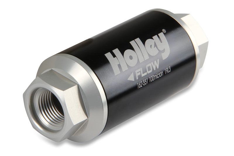 Holley 162-551 100 GPH HP Billet Fuel Filter - Image 2